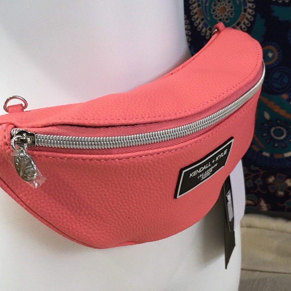 NWT Kendall + Kylie Multifunction Belt Bag in Coral